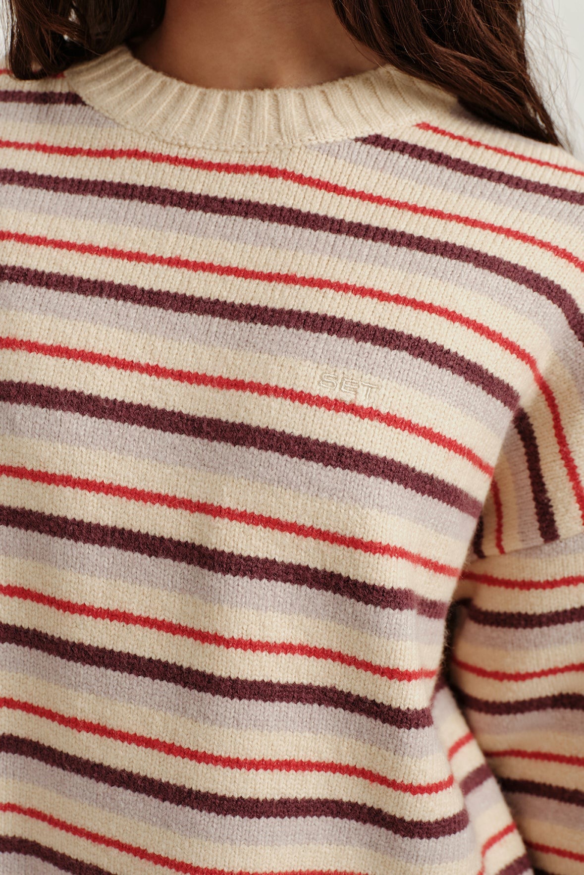 STUDIO KNIT STUDIO KNIT CREWNECK - SONNET SET ACTIVE