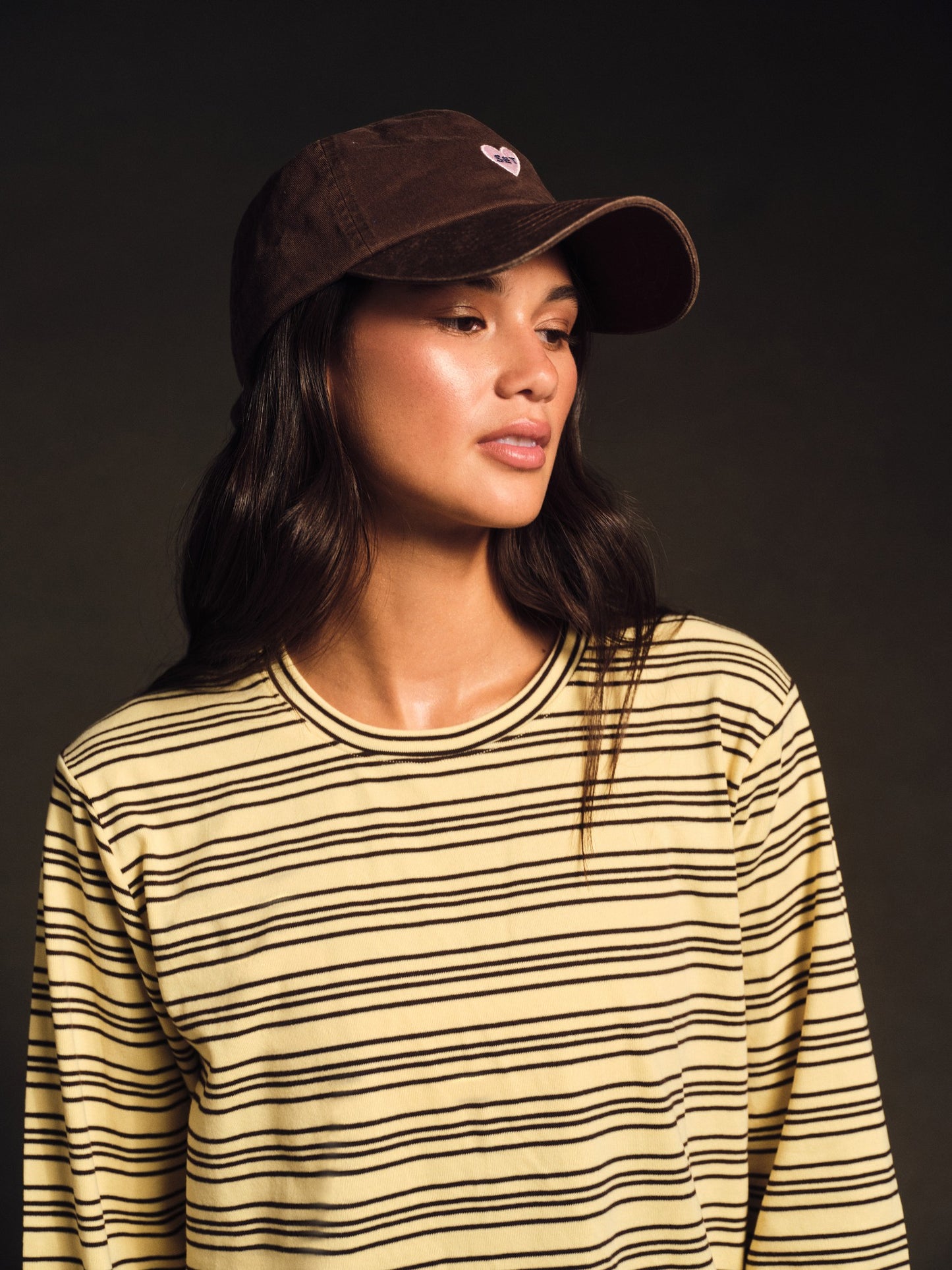 I LOVE SET 5-PANEL DAD HAT - SWIRL SET ACTIVE