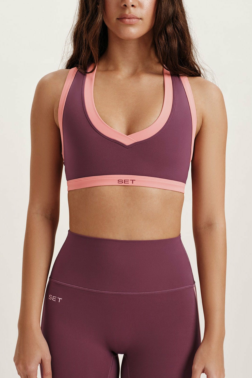 BREATHE 1.0 LA BRA - ROSEBUD SET ACTIVE