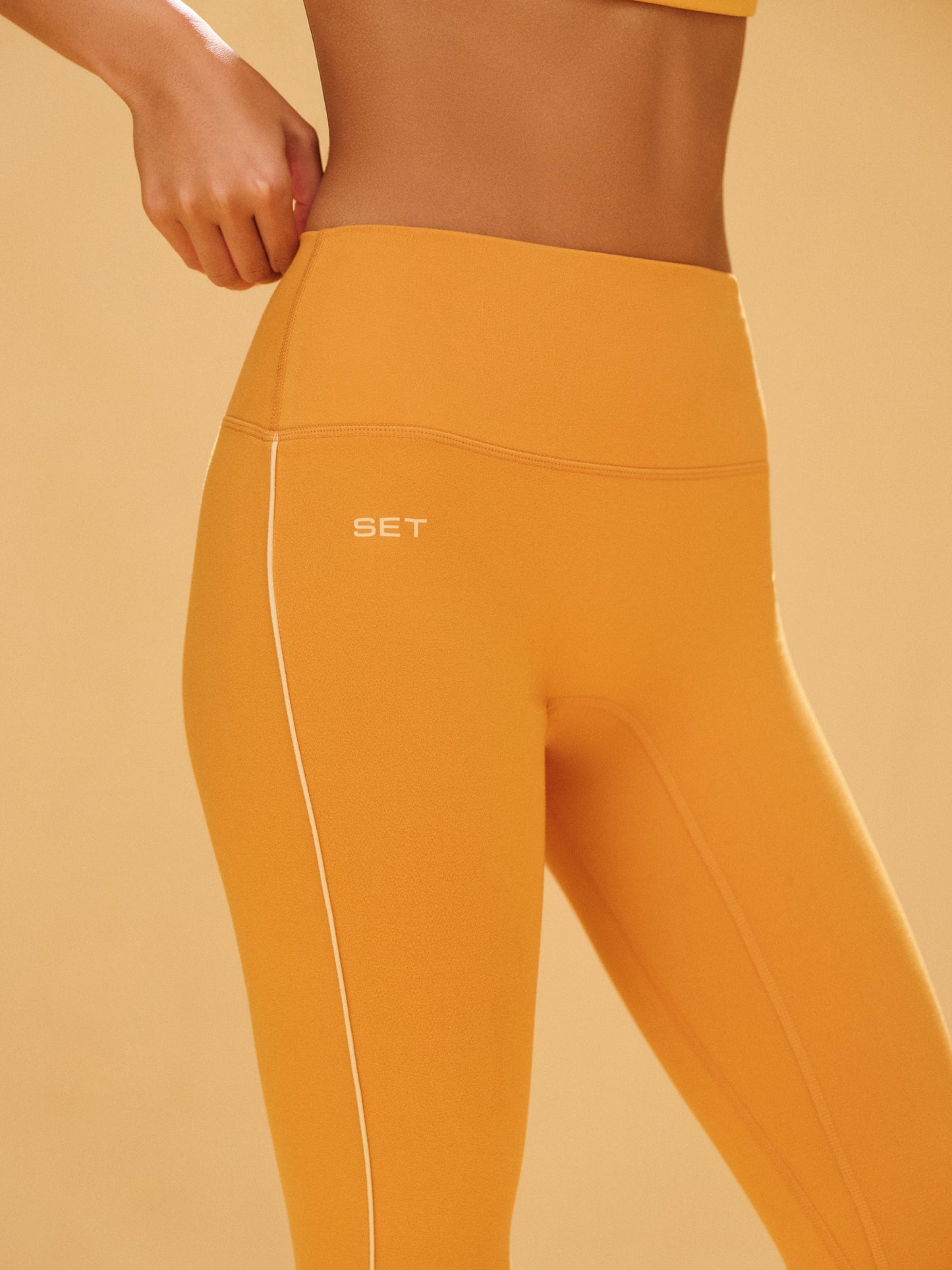 FORMCLOUD® CLOUD PIPE LEGGINGS - ORANGE SODA SET ACTIVE