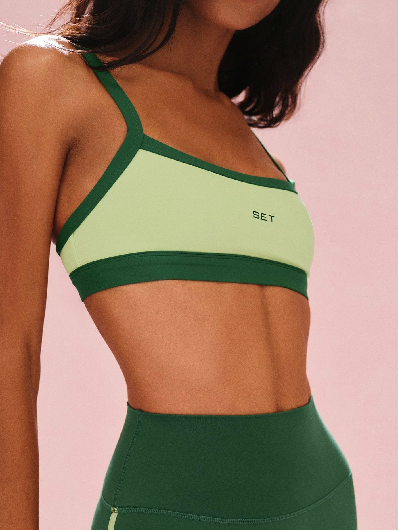 SPORTBODY® SPORTY SCOOP BRA - LAWN SET ACTIVE