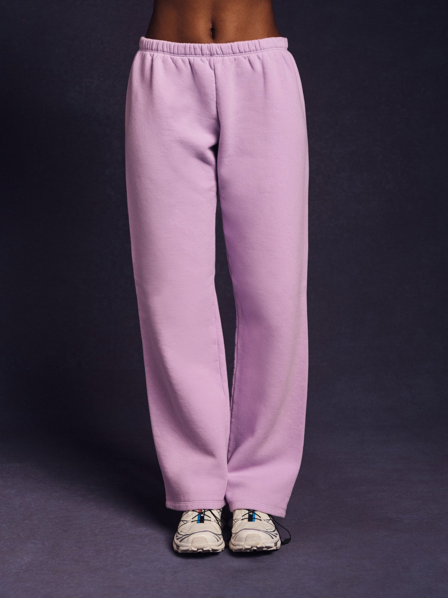 MIDWEIGHT SWEATS STAPLE STRAIGHT LEG SWEATPANTS - BUTTERCREAM SET ACTIVE