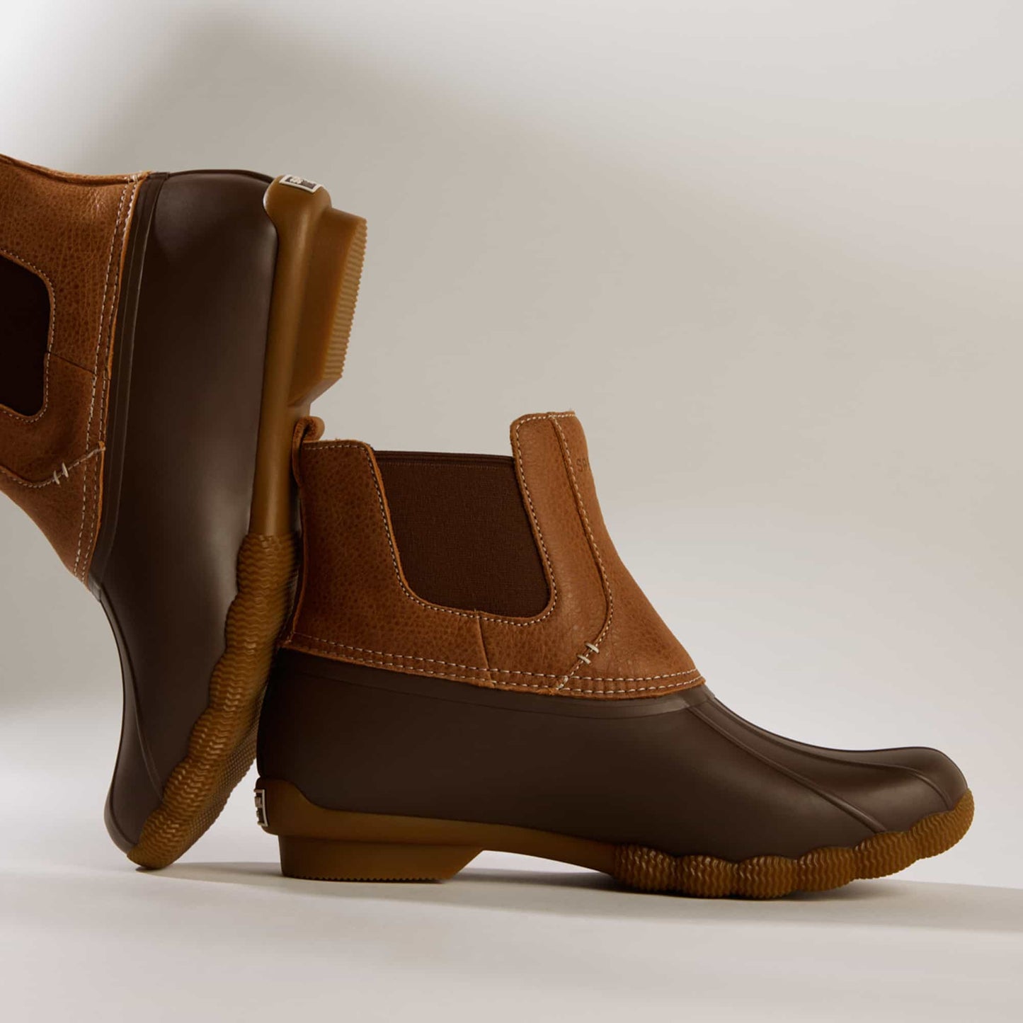 Sperry Saltwater Duck Chelsea Boot Dark brown