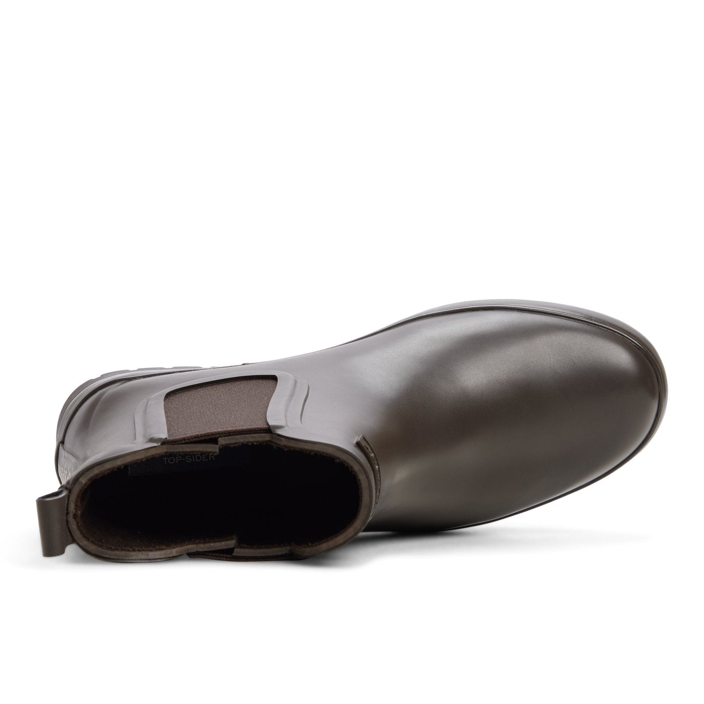 Sperry Drizzle Chelsea Rain Boot Dark brown
