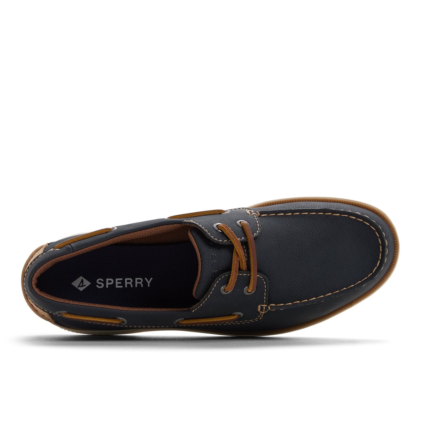 Sperry Hull 2 Eye Boat Shoe Navy
