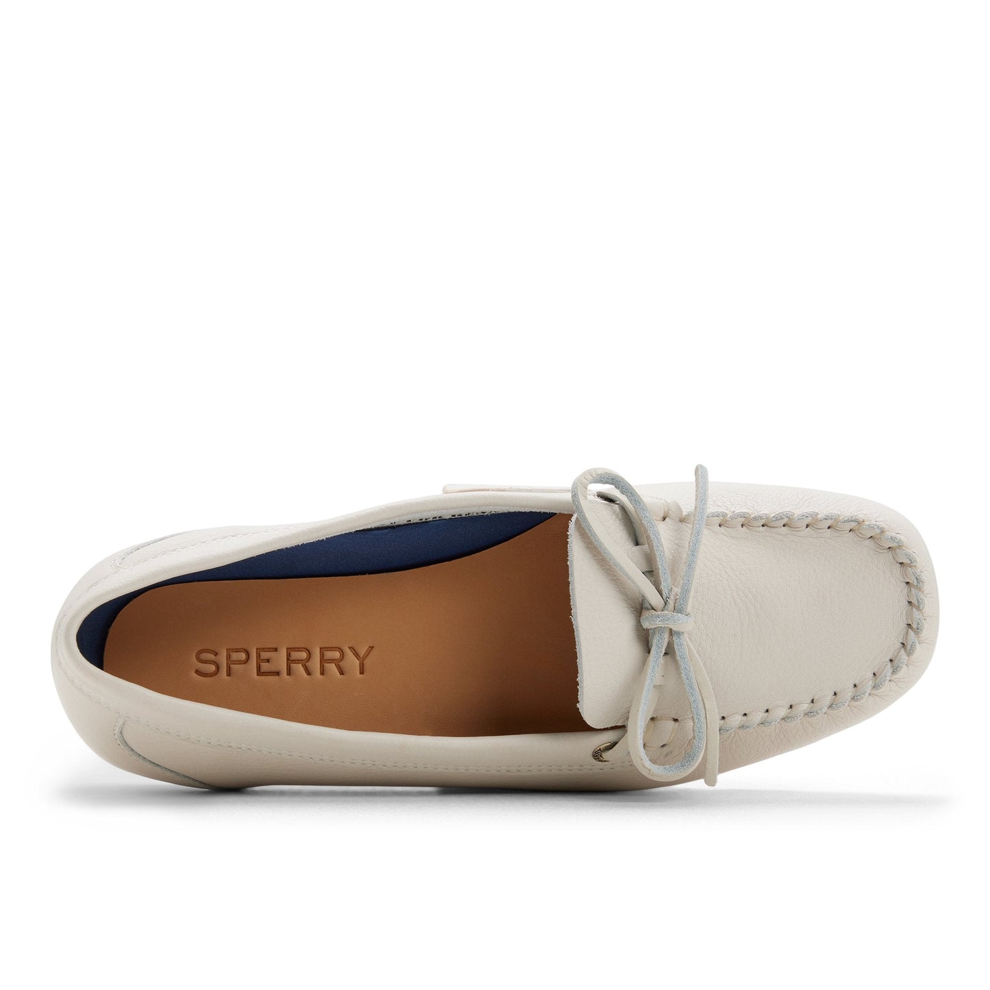 Sperry Bow Driver Loafer Cream