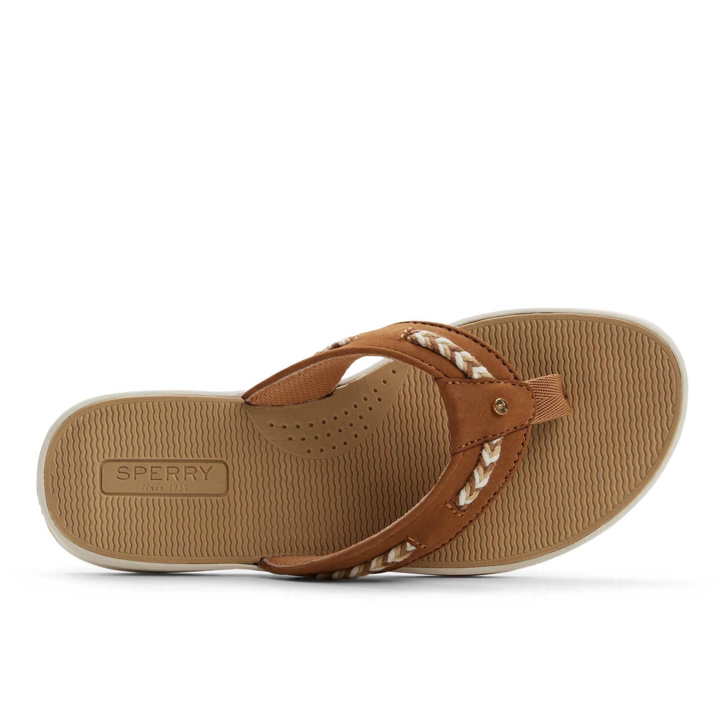 Sperry Sea Fish 2 Thong Sandal Tan