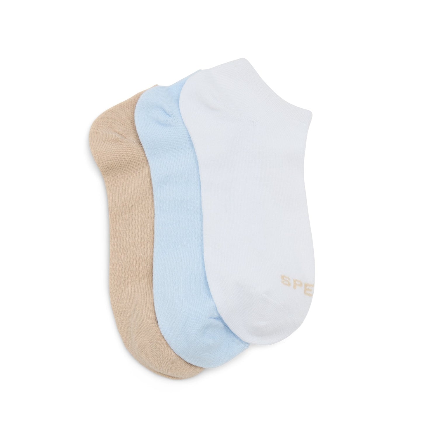 Sperry Ladies 3-pack Low Knit Socks Open blue