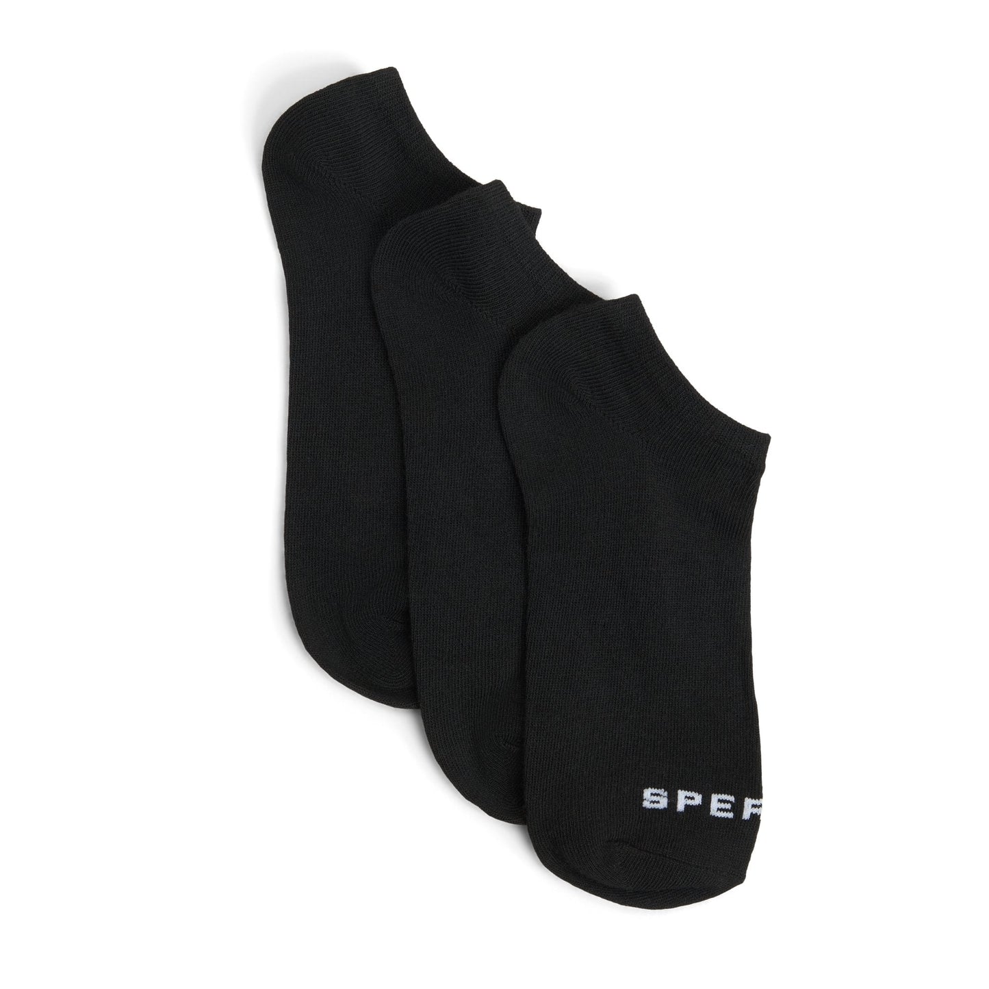 Sperry Ladies 3-pack Low Knit Socks Black