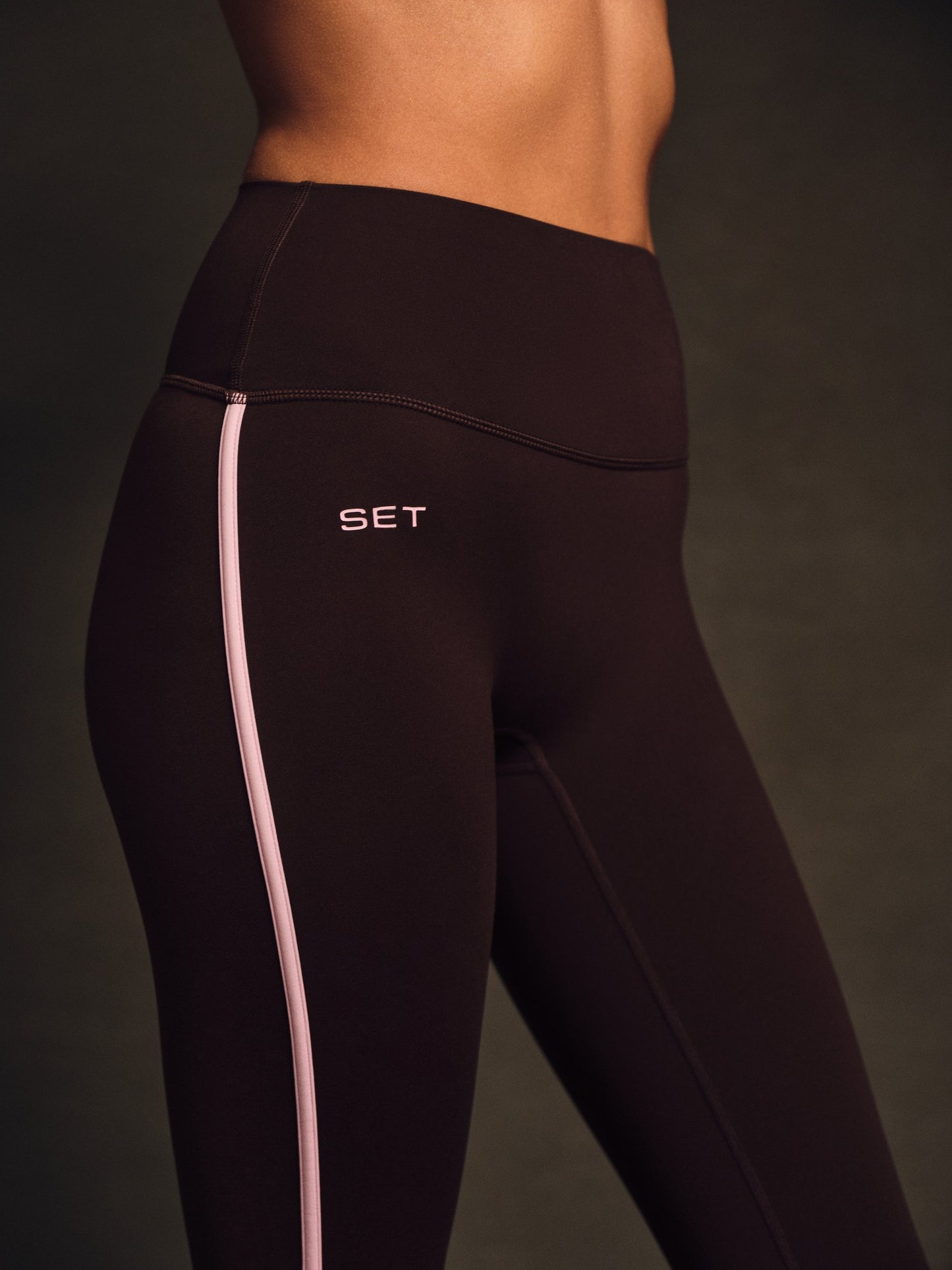 SPORTBODY® SPORTY STRIPE LEGGINGS - SWIRL SET ACTIVE