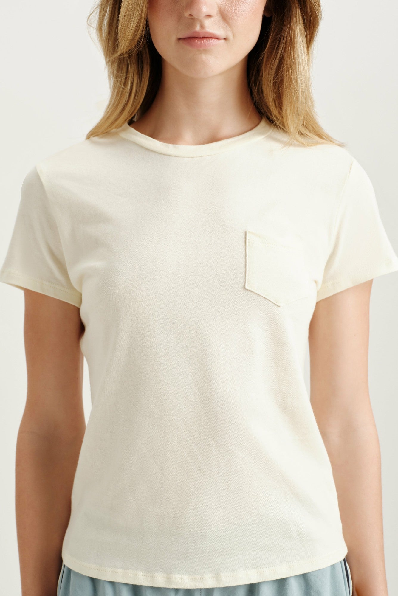 CLASSIC COTTON DAILY STAPLE POCKET TEE - HAVEN SET ACTIVE