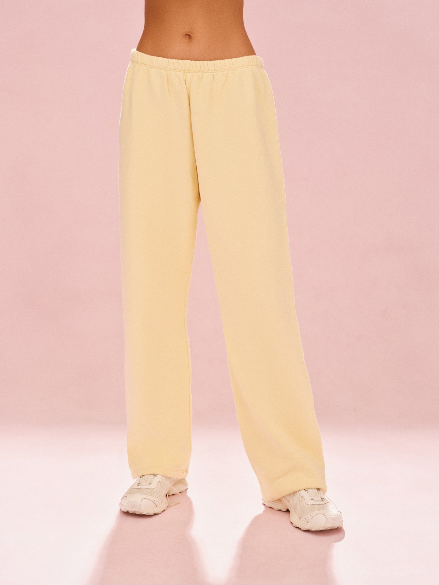 MIDWEIGHT SWEATS STAPLE STRAIGHT LEG SWEATPANTS - ORANGE SODA SET ACTIVE