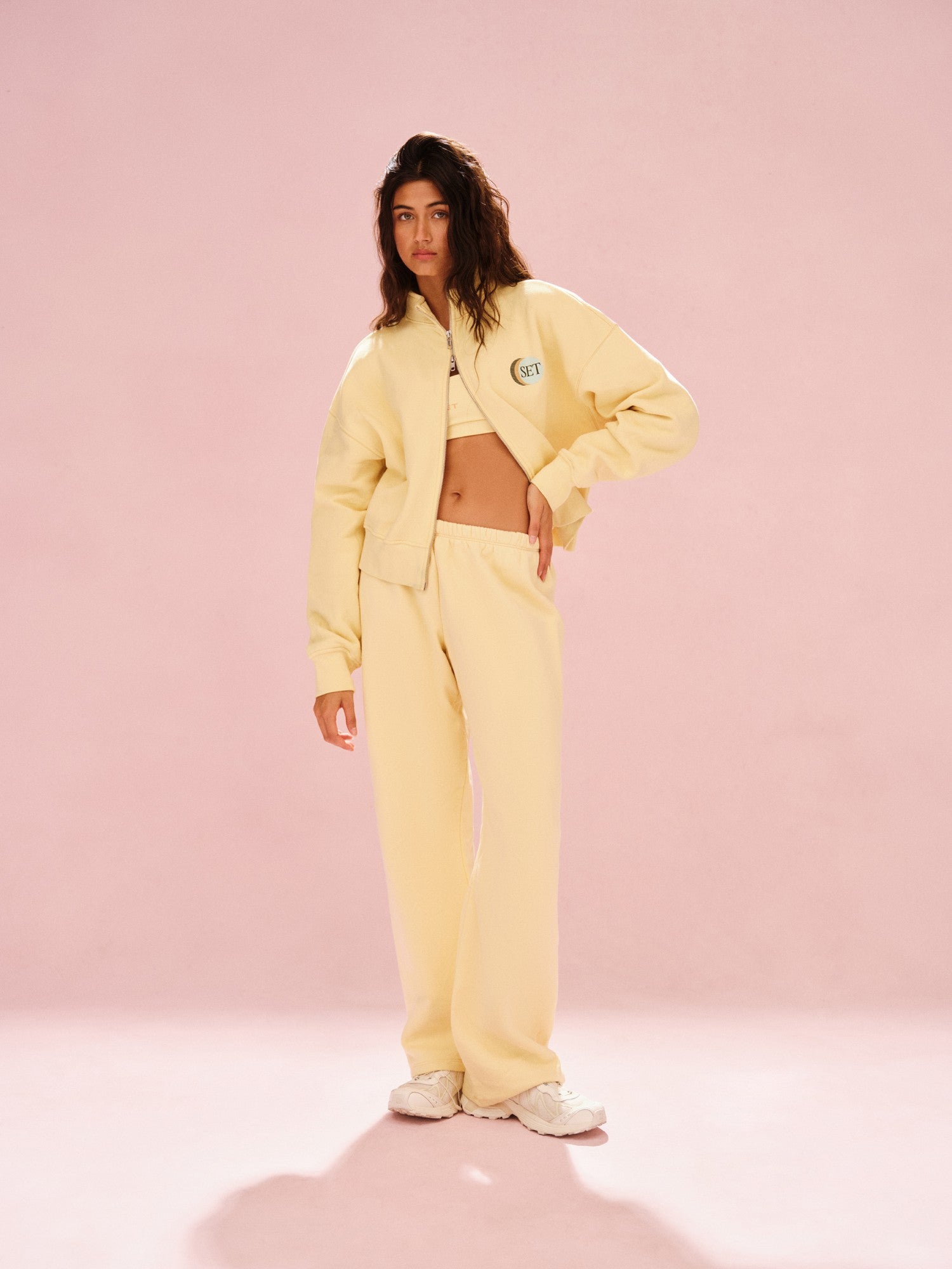 MIDWEIGHT SWEATS STAPLE STRAIGHT LEG SWEATPANTS - ORANGE SODA SET ACTIVE