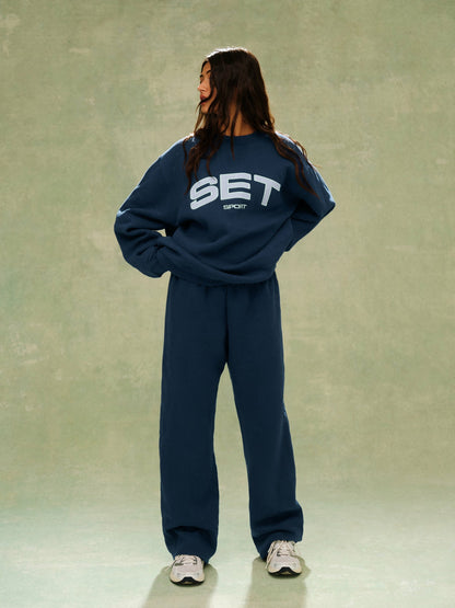 MIDWEIGHT SWEATS STAPLE STRAIGHT LEG SWEATPANTS - SPEARMINT SET ACTIVE