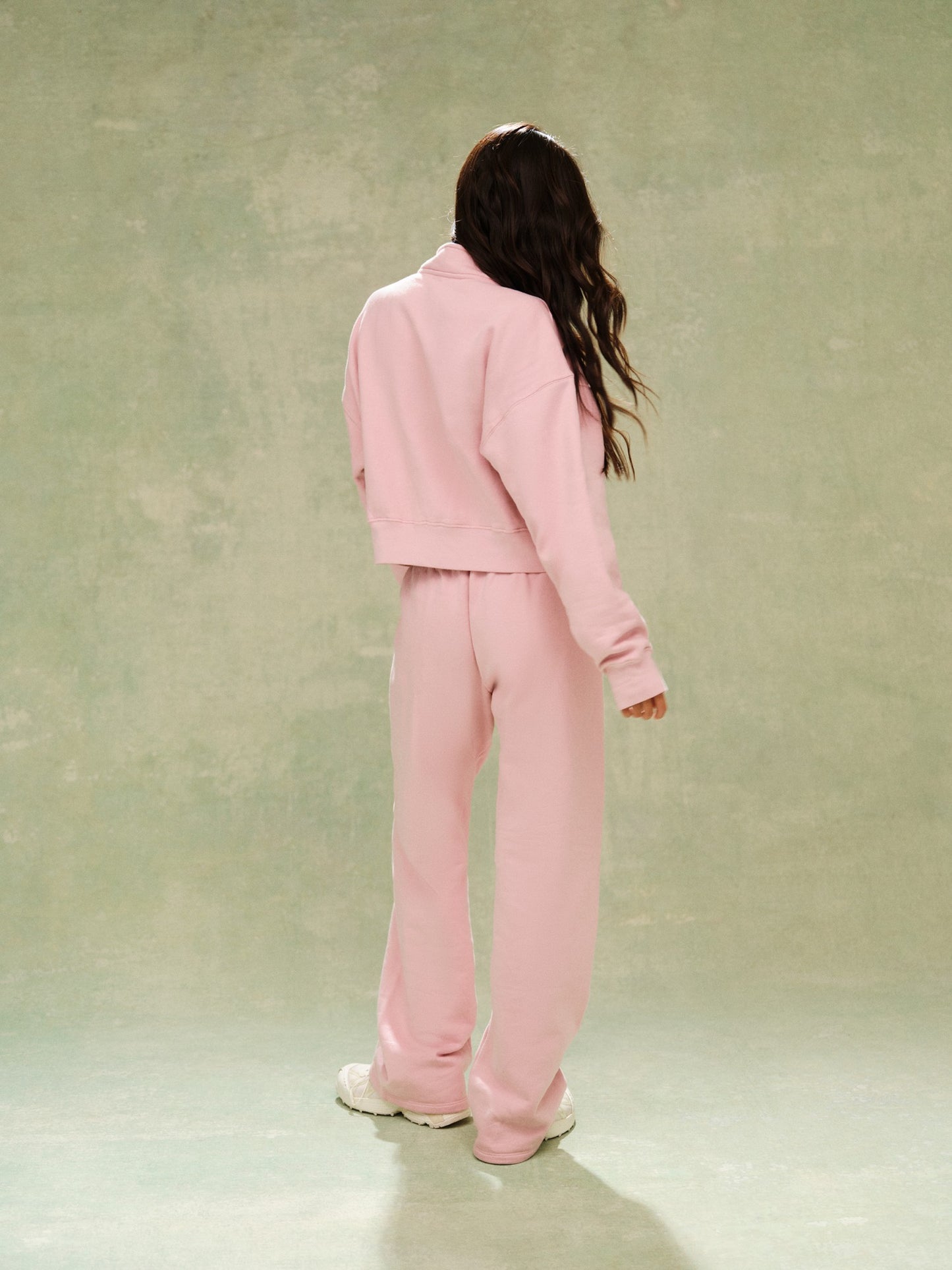 MIDWEIGHT SWEATS STAPLE SET FUNNEL ZIP - BLOOM SET ACTIVE