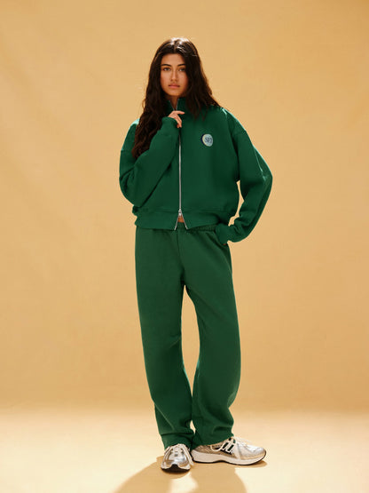 MIDWEIGHT SWEATS STAPLE STRAIGHT LEG SWEATPANTS - LAWN SET ACTIVE