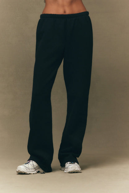 MIDWEIGHT SWEATS STAPLE STRAIGHT LEG SWEATPANTS - ONYX SET ACTIVE