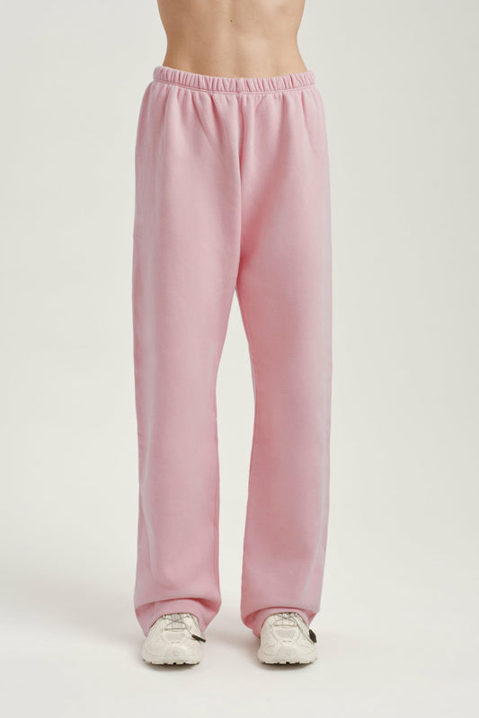 MIDWEIGHT SWEATS STAPLE STRAIGHT LEG SWEATPANTS - INVERSE BLUSH SET ACTIVE