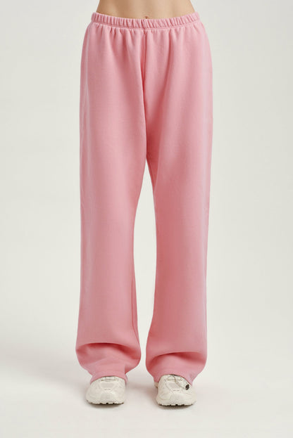 MIDWEIGHT SWEATS STAPLE STRAIGHT LEG SWEATPANTS - INVERSE ROSEBUD SET ACTIVE
