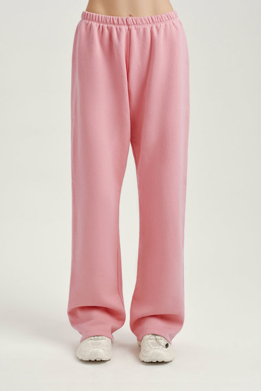 MIDWEIGHT SWEATS STAPLE STRAIGHT LEG SWEATPANTS - INVERSE ROSEBUD SET ACTIVE