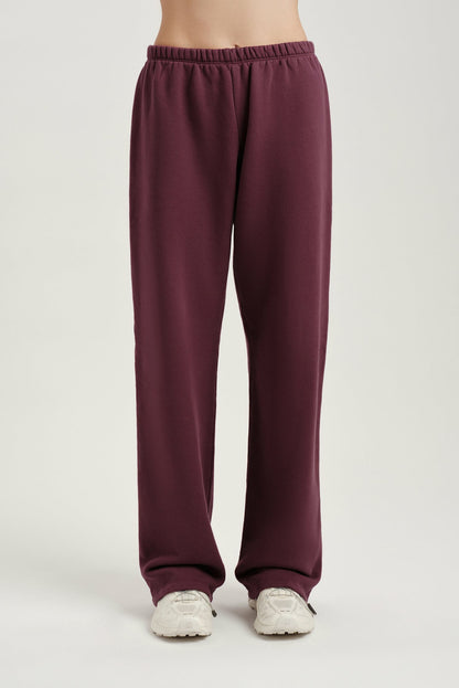 MIDWEIGHT SWEATS STAPLE STRAIGHT LEG SWEATPANTS - ROSEBUD SET ACTIVE