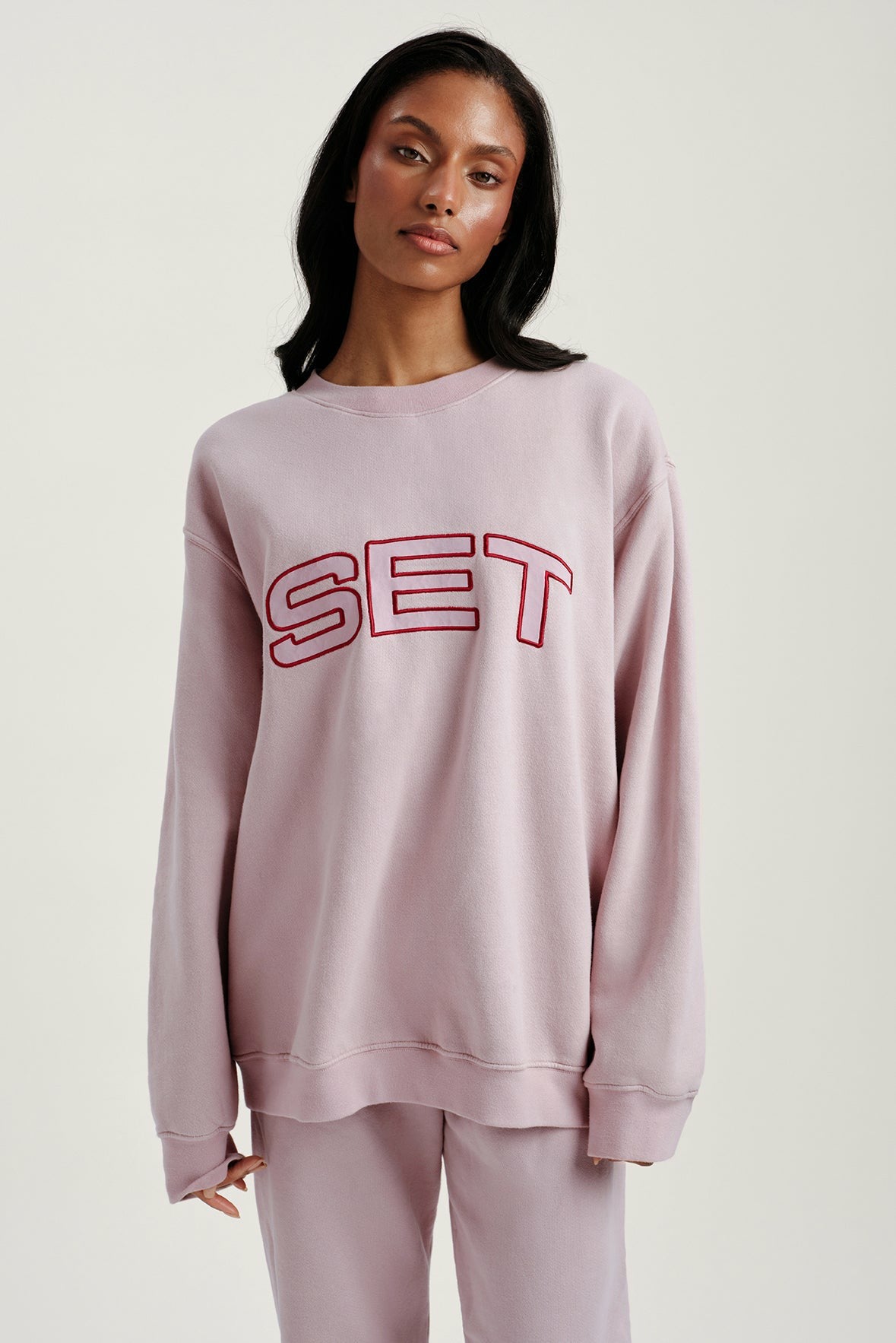 MIDWEIGHT SWEATS STAPLE SET CREWNECK - SONNET SET ACTIVE