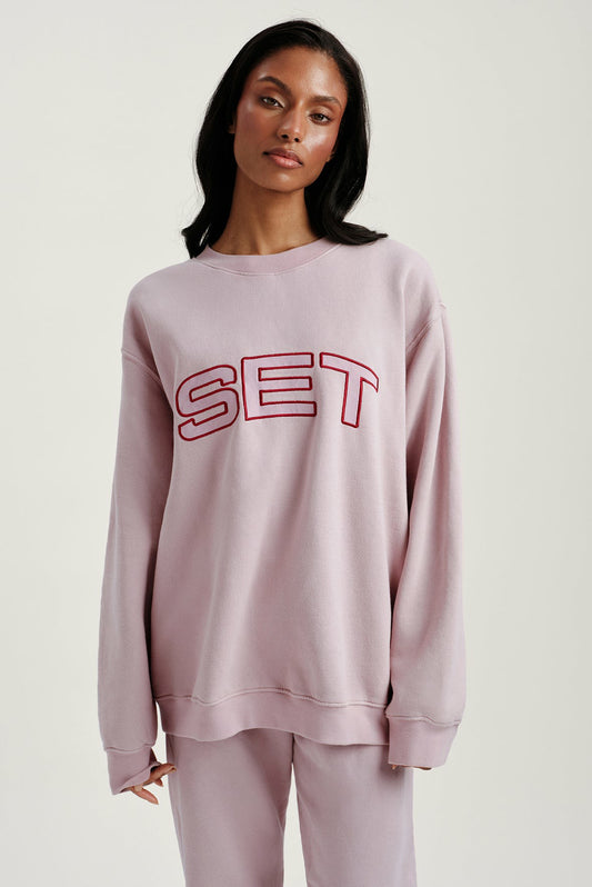 MIDWEIGHT SWEATS STAPLE SET CREWNECK - SONNET SET ACTIVE
