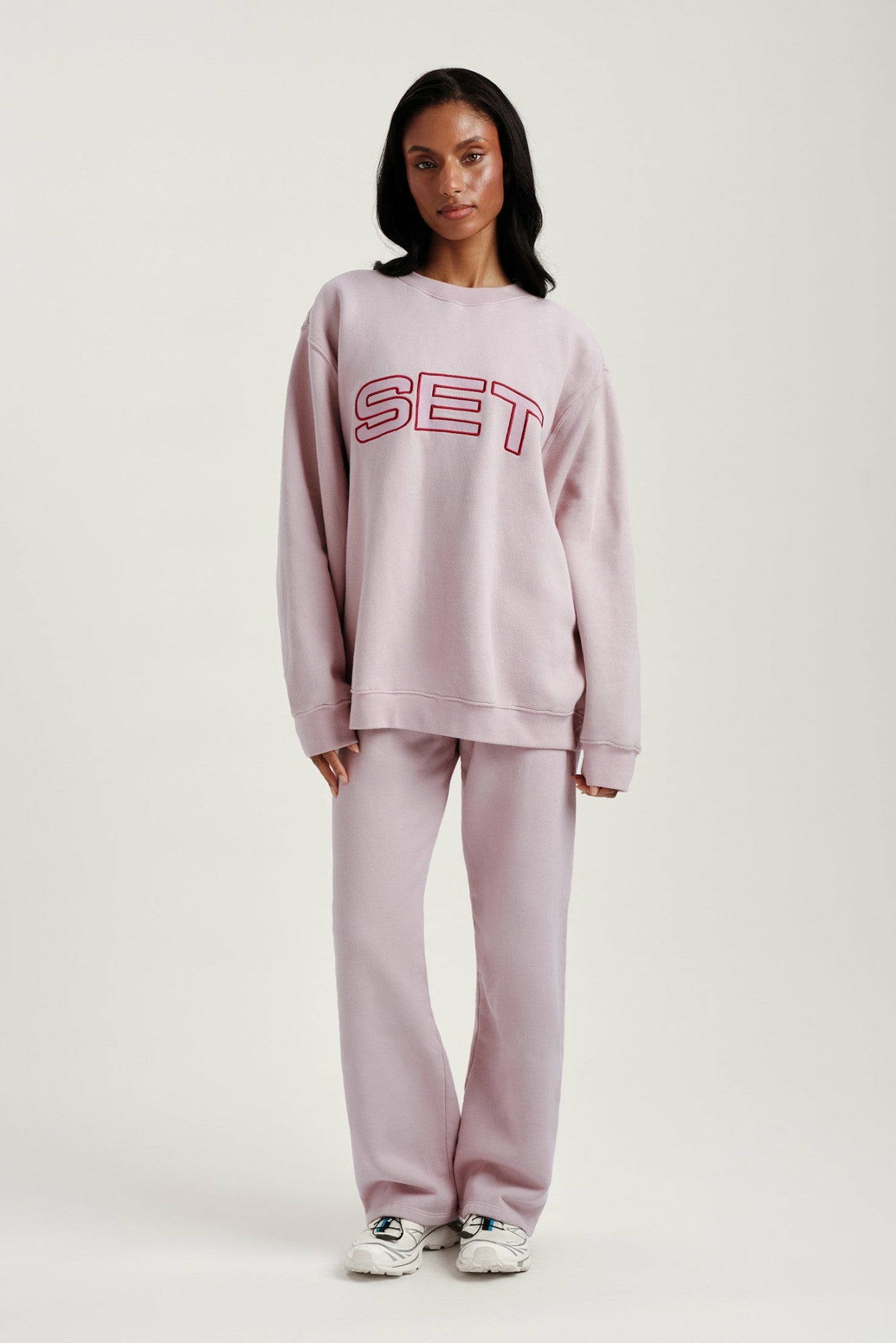 MIDWEIGHT SWEATS STAPLE SET CREWNECK - SONNET SET ACTIVE