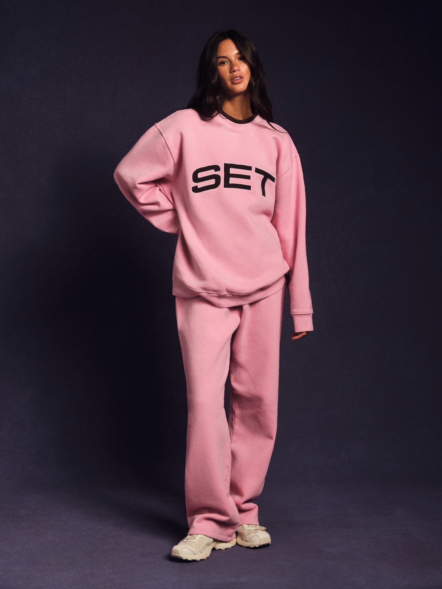 MIDWEIGHT SWEATS STAPLE STRAIGHT LEG SWEATPANTS - SWIRL SET ACTIVE