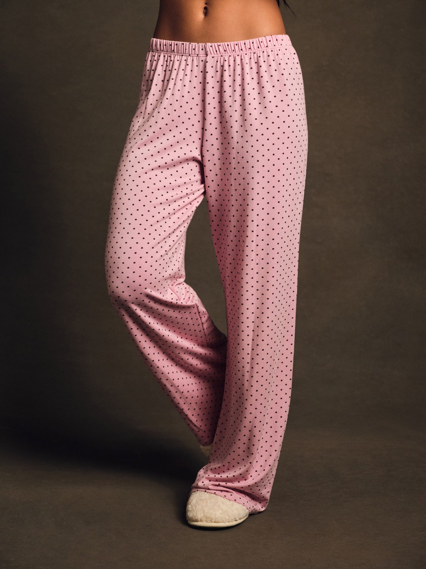 SLEEP JERSEY COMFORT POLKA DOT SLEEP PANTS - SWIRL SET ACTIVE