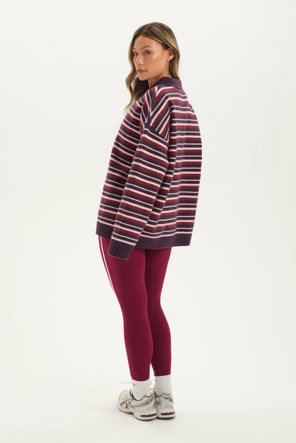 STUDIO KNIT STUDIO KNIT ALEX POLO - POPPY SET ACTIVE