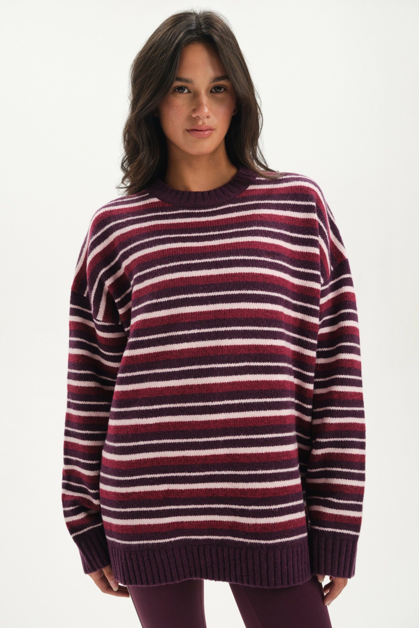 STUDIO KNIT STUDIO KNIT CREWNECK - POPPY SET ACTIVE