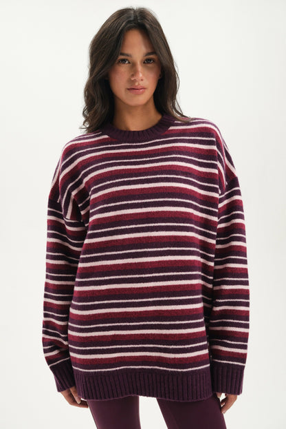 STUDIO KNIT STUDIO KNIT CREWNECK - POPPY SET ACTIVE