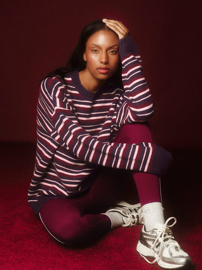 STUDIO KNIT STUDIO KNIT CREWNECK - POPPY SET ACTIVE