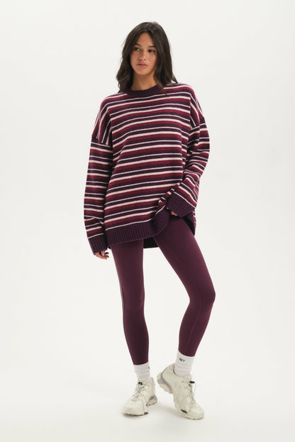 STUDIO KNIT STUDIO KNIT CREWNECK - POPPY SET ACTIVE