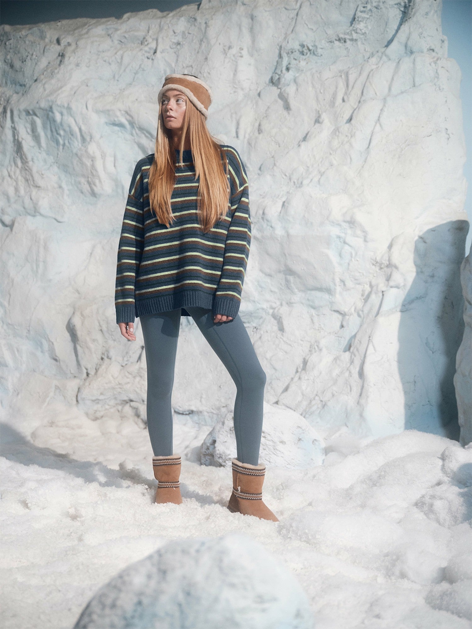STUDIO KNIT STUDIO KNIT CREWNECK - NORDIC SET ACTIVE