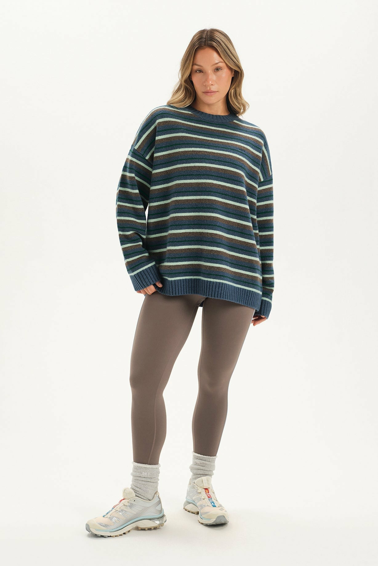 STUDIO KNIT STUDIO KNIT CREWNECK - NORDIC SET ACTIVE
