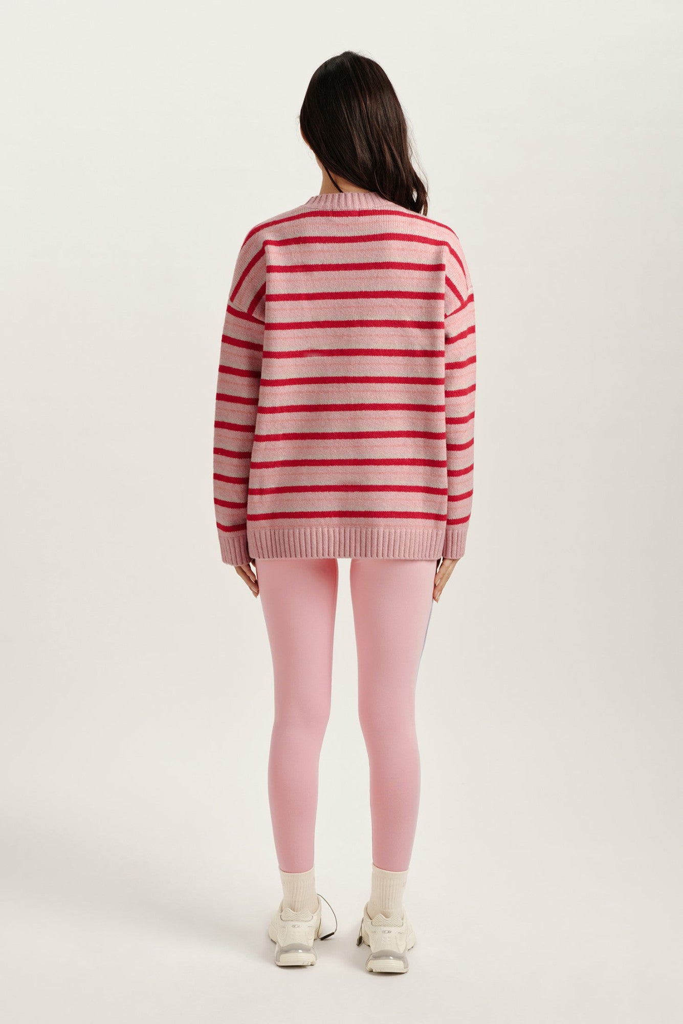 STUDIO KNIT STUDIO KNIT CREWNECK - BLUSH SET ACTIVE