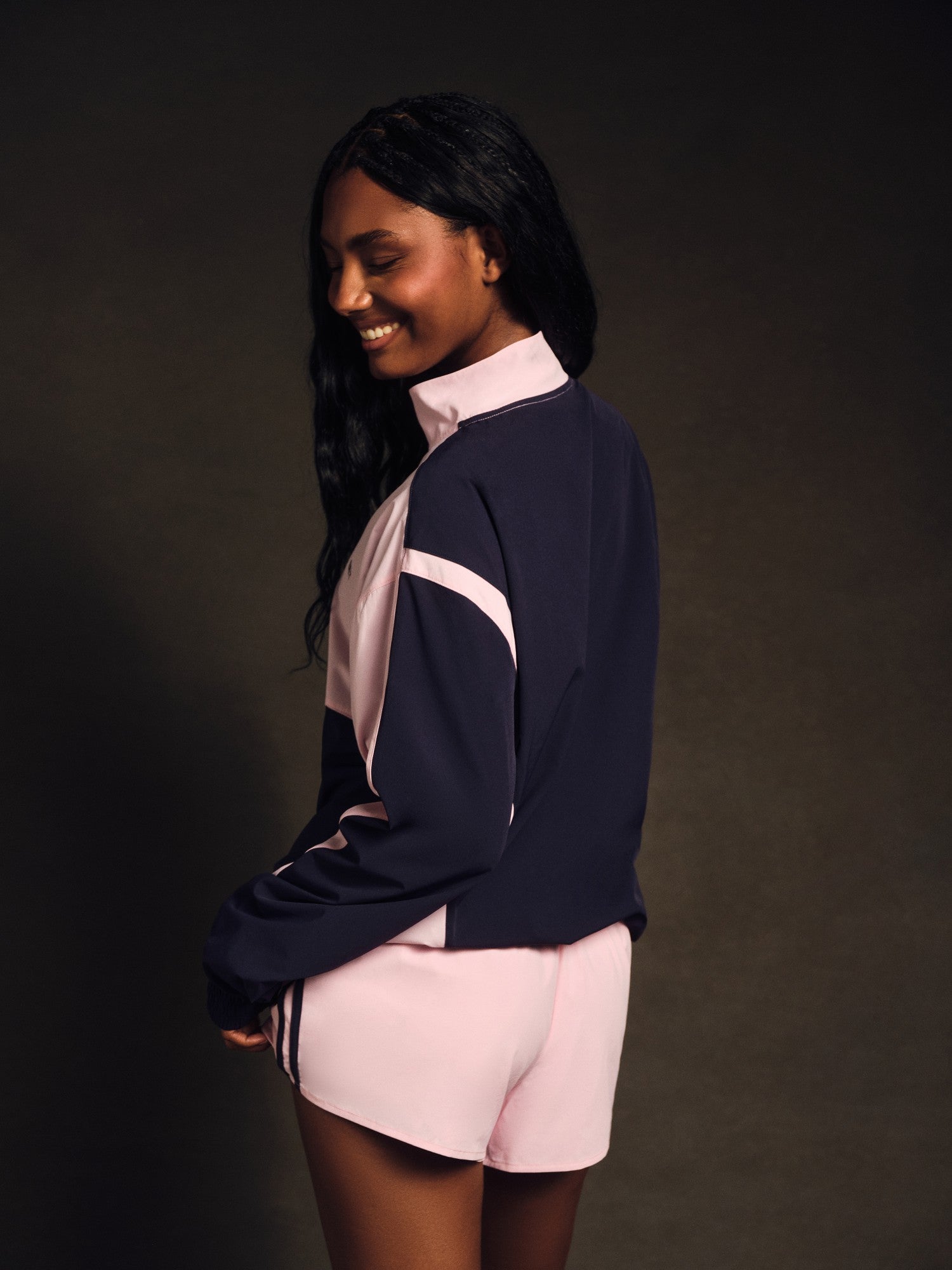 NYLON TRACK 90'S PULLOVER - CONFETTI SET ACTIVE