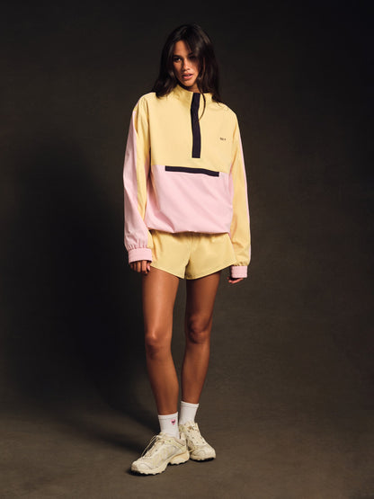 NYLON TRACK 90'S PULLOVER - TAFFY SET ACTIVE