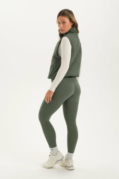 MICROFLEECE/NYLON DUET REVERSIBLE VEST - GROTTO SET ACTIVE