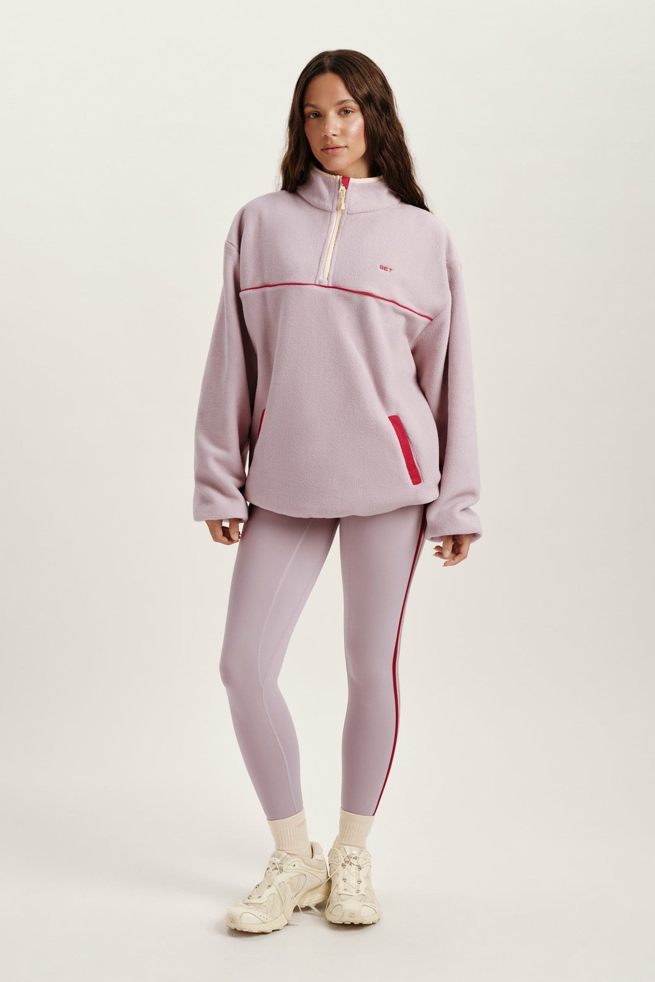 MICROFLEECE HALF ZIP - SONNET SET ACTIVE