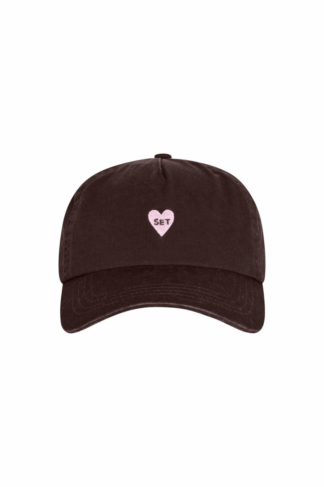 I LOVE SET 5-PANEL DAD HAT - SWIRL SET ACTIVE