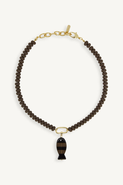 SET x LOGAN TAY FISH CHARM NECKLACE - SHORELINE SET ACTIVE
