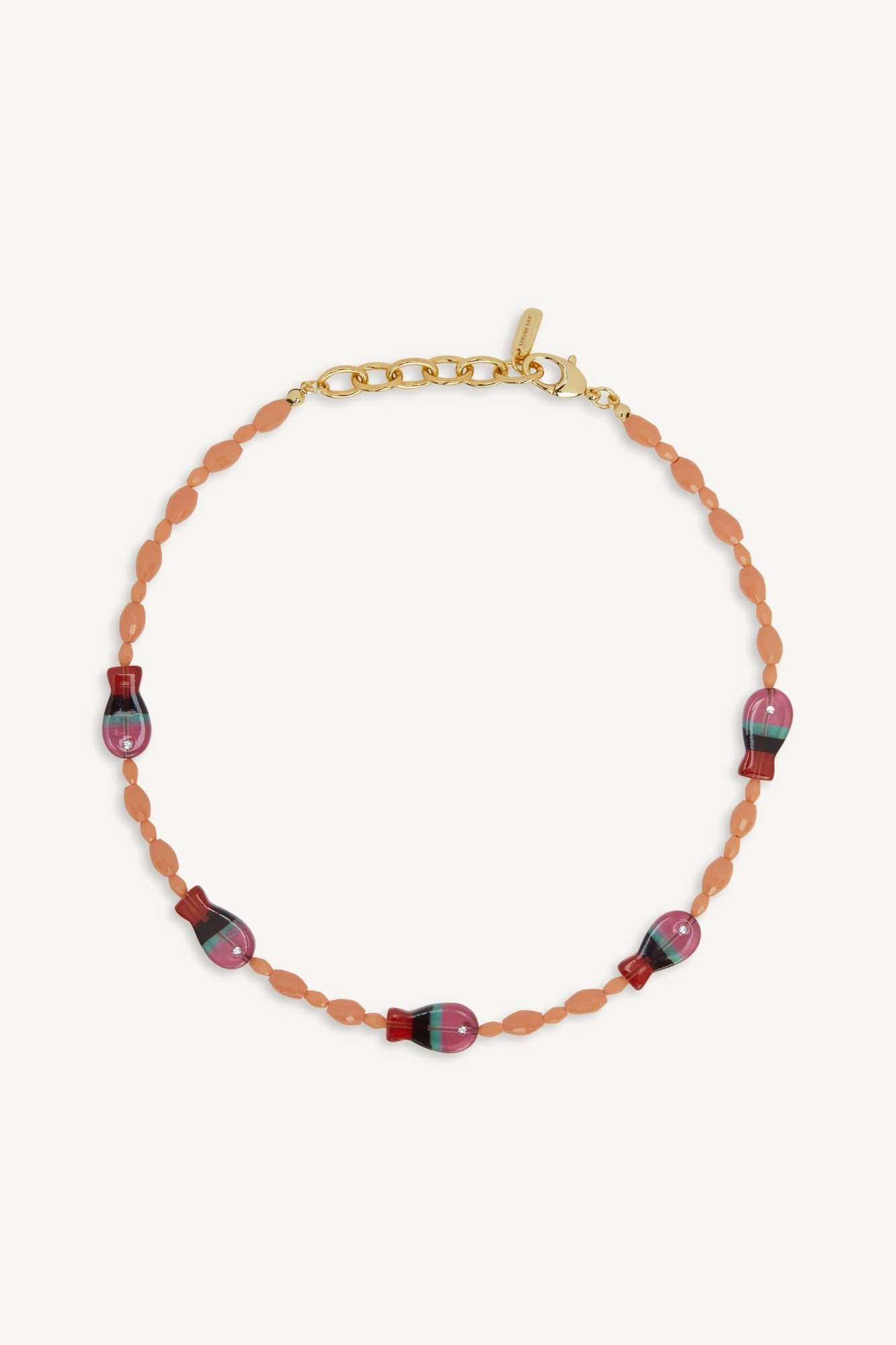 SET x LOGAN TAY FISH BEAD NECKLACE - TROPICS SET ACTIVE