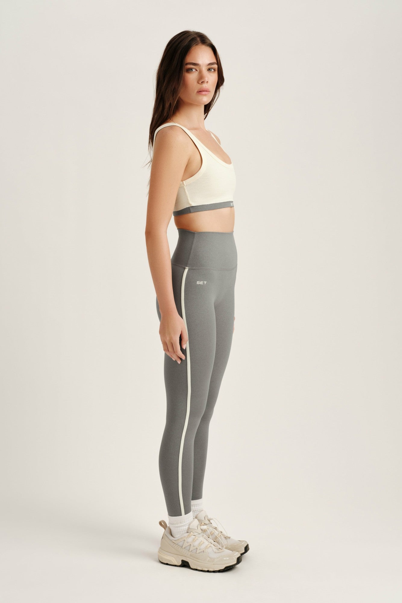 SPORTBODY® SPORTY STRIPE LEGGINGS - LO-FI SET ACTIVE