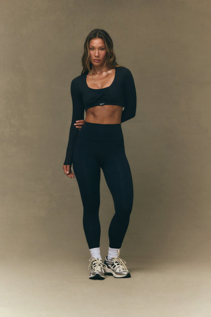 BREATHE 1.0 HIGH-RISE LEGGINGS - ONYX SET ACTIVE