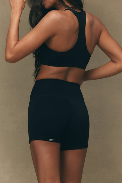 SPORTBODY® SPORTY DRILL BRA - ONYX SET ACTIVE