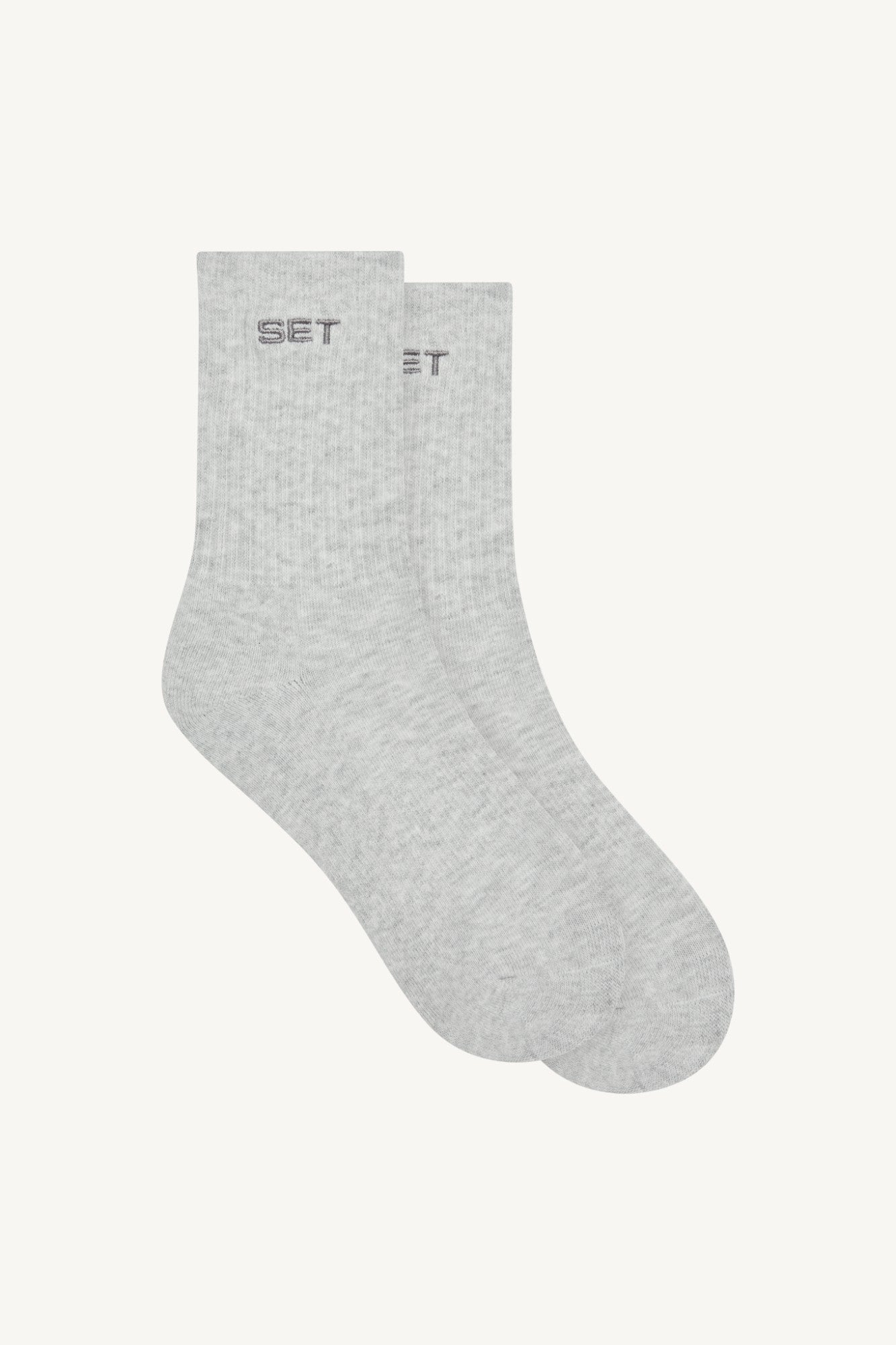 SET SOCKS (3 PACK) - WHITE/HEATHER GREY/ONYX SET ACTIVE