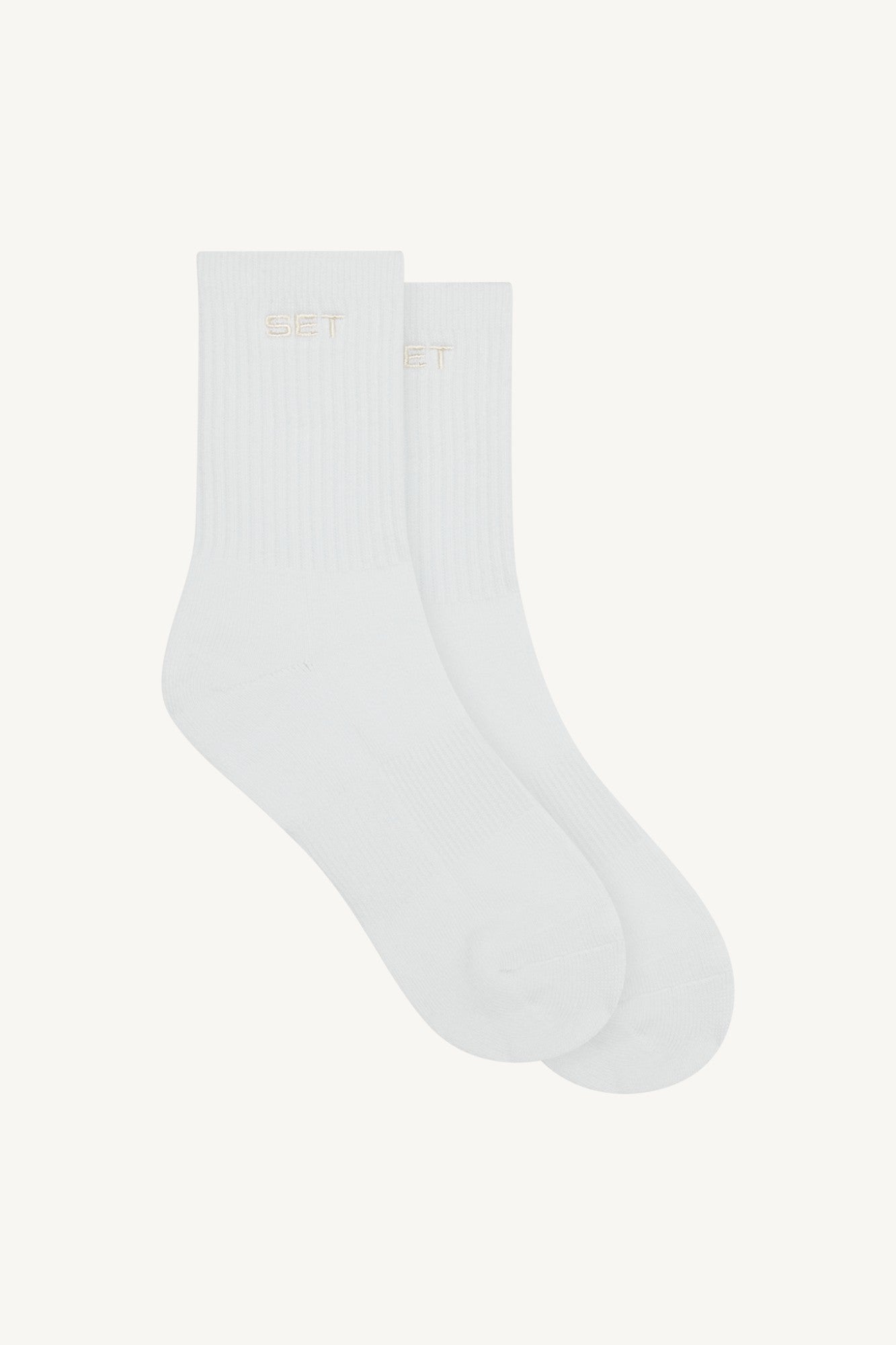 SET SOCKS (3 PACK) - WHITE/HEATHER GREY/ONYX SET ACTIVE